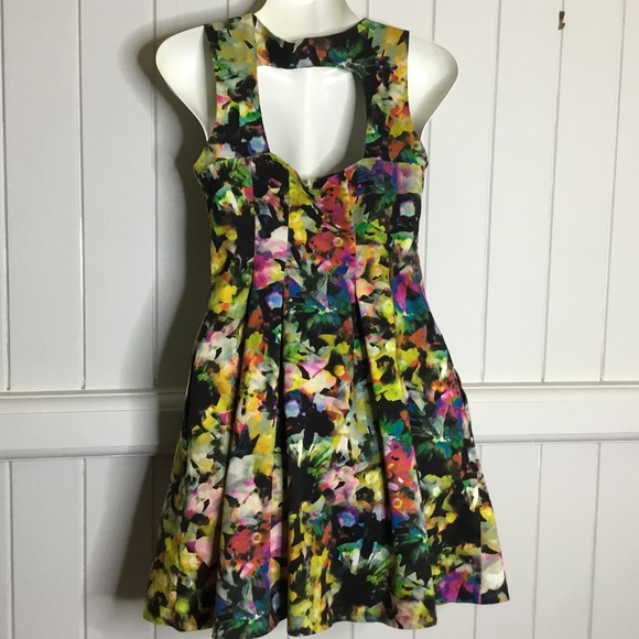 Party Dress “Portmans” size 10 multi colour - Picture 6 of 8